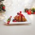 Ръчно изработена био ароматна свещ "Christmas Croissant"